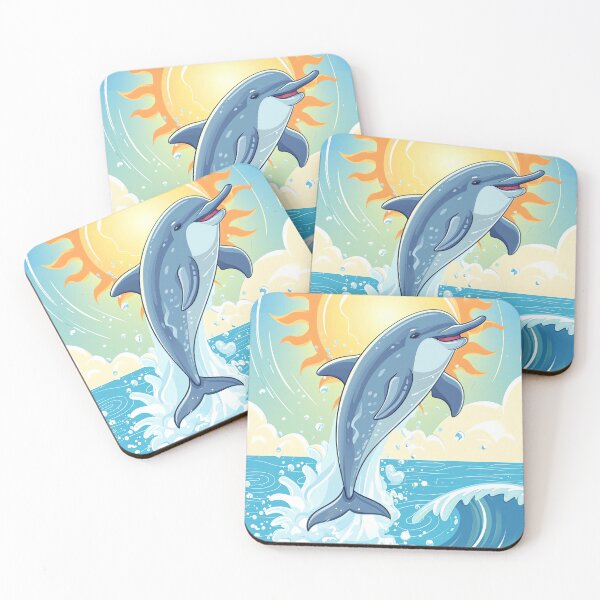 Item preview, Playful Dolphin designed and sold by cute-animals99.
