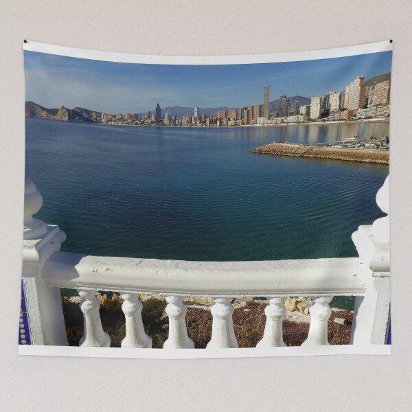 Item preview, Benidorm Poniente Beach Costa Blanca Spain designed and sold by AndyEvansPhotos.