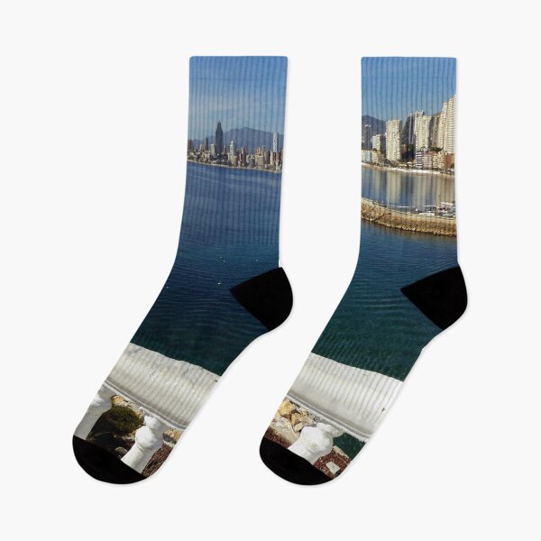 Item preview, Benidorm Poniente Beach Costa Blanca Spain designed and sold by AndyEvansPhotos.