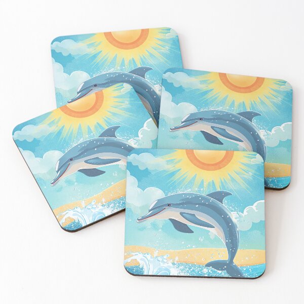 Item preview, Playful Dolphin designed and sold by cute-animals99.