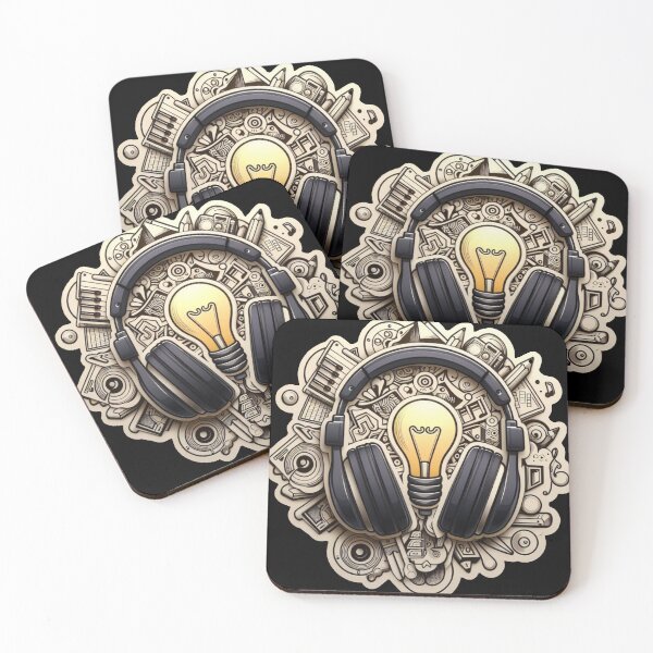 Item preview, Music, creativity and inspiration, art, illustration designed and sold by Artis-t-fun.