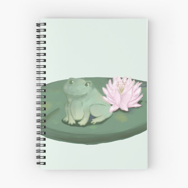 Item preview, Copy of Cute Frog with Water Lily designed and sold by lydrawingz.