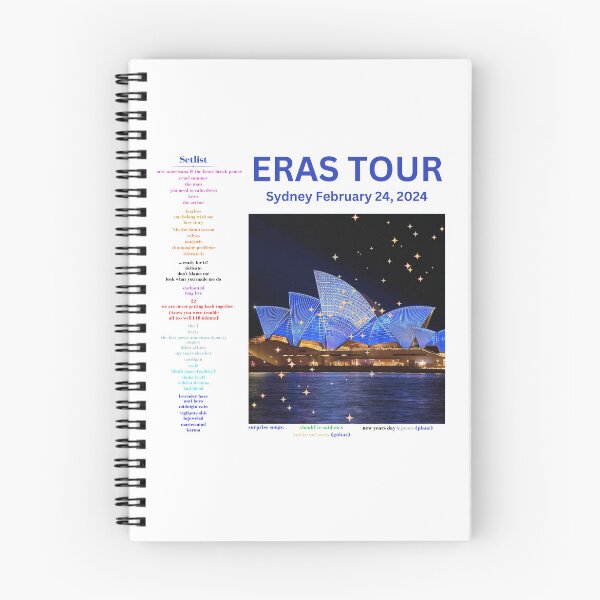 Item preview, Eras Tour Setlist - Sydney Night 2 designed and sold by LisaMichelleArt.
