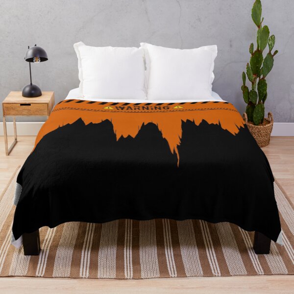 Item preview, Warning Sign Design - Orange on Black designed and sold by ironpalette.