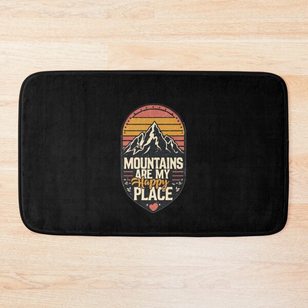 Item preview, Mountains are my happy place designed and sold by CosmicFreedom9.