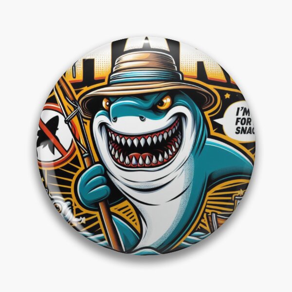 Item preview, Shark, Great White Shark, Deep Sea Fishing, Funny Shark designed and sold by Dazzling15.