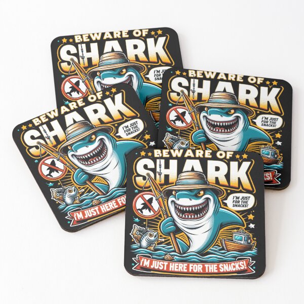 Item preview, Shark, Great White Shark, Deep Sea Fishing, Funny Shark designed and sold by Dazzling15.