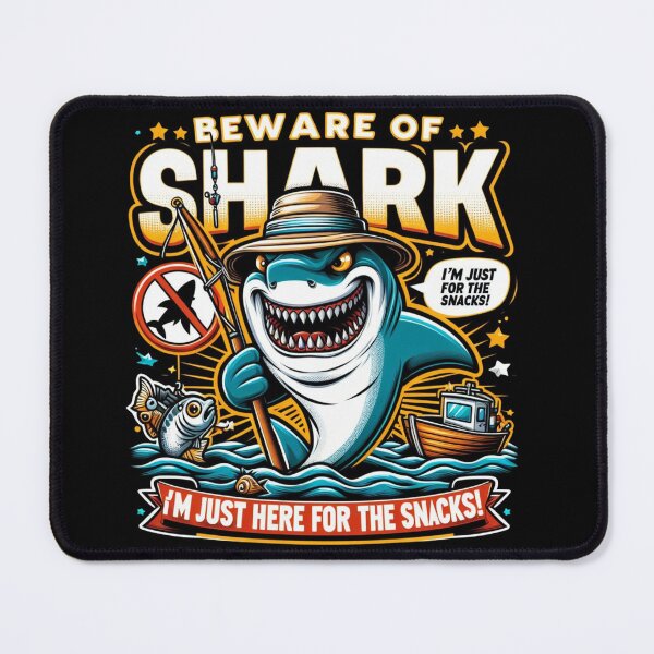 Item preview, Shark, Great White Shark, Deep Sea Fishing, Funny Shark designed and sold by Dazzling15.