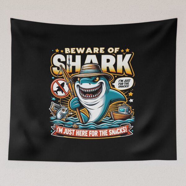Item preview, Shark, Great White Shark, Deep Sea Fishing, Funny Shark designed and sold by Dazzling15.