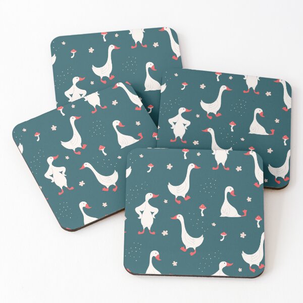 Item preview, cute geese pattern designed and sold by Olyanazh.