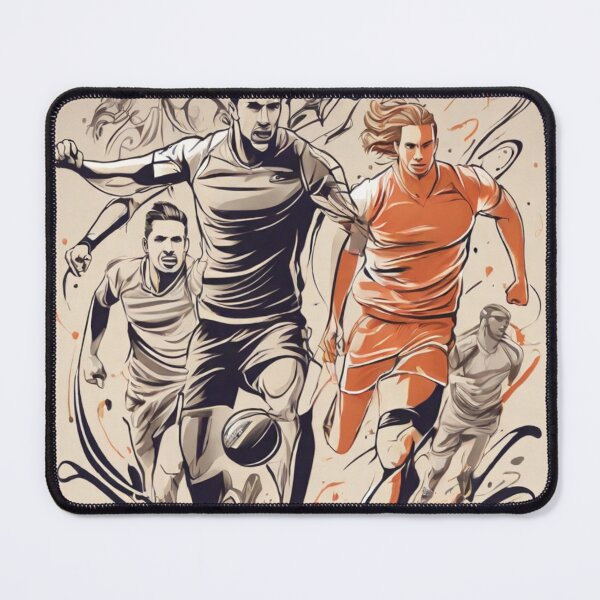 Item preview, Sporty Silhouettes: Elevate Your Athletic Style with Dynamic T-Shirt Designs designed and sold by Leo digital art.