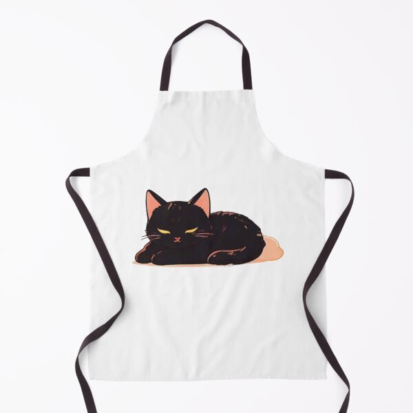 Item preview, Cute Black cat napping designed and sold by KorArtStudio.