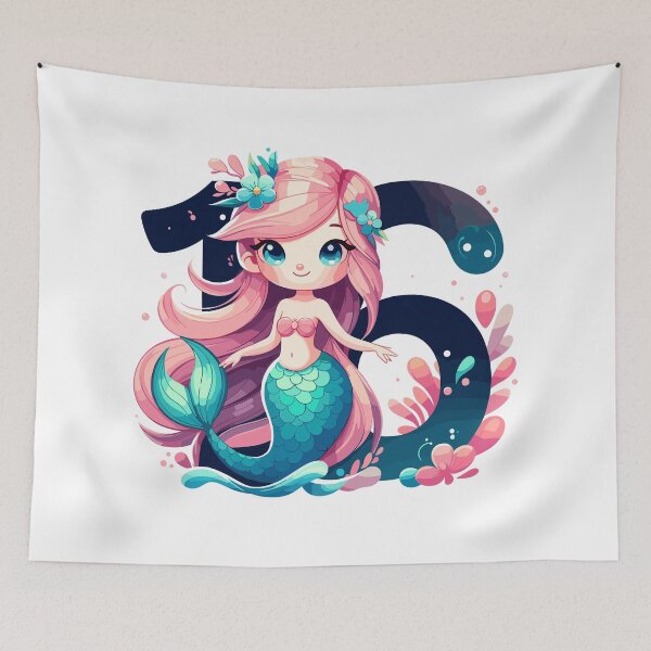 Item preview, 16 years mermaid cute birthday gift designed and sold by Pineapple-Tree.
