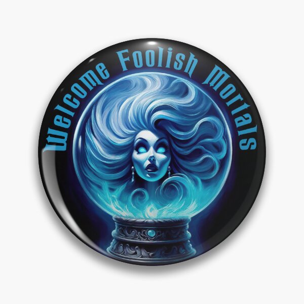 Item preview, Foolish Mortals Leota Crystal Ball designed and sold by pixiedustpaint.