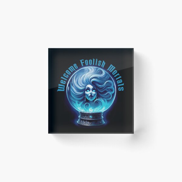 Item preview, Foolish Mortals Leota Crystal Ball designed and sold by pixiedustpaint.