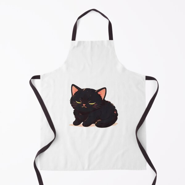 Item preview, Happy Black cat napping designed and sold by KorArtStudio.