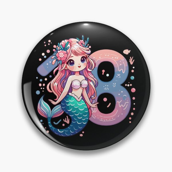 Item preview, 18 years mermaid cute birthday gift designed and sold by Pineapple-Tree.