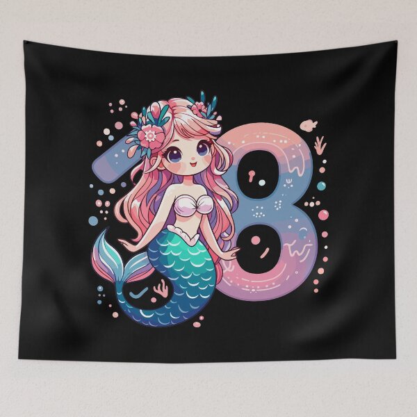 Item preview, 18 years mermaid cute birthday gift designed and sold by Pineapple-Tree.
