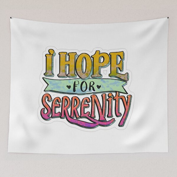 Item preview,  i hope word , I hope for serrenity designed and sold by GLORY-LIFE.