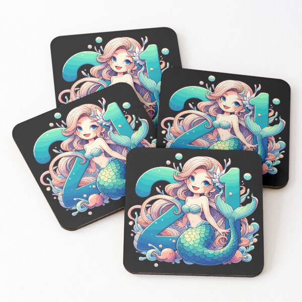 Item preview, 21 years mermaid cute birthday gift designed and sold by Pineapple-Tree.