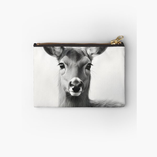 Item preview, Black and white deer pencil drawing designed and sold by Pencil-Art.