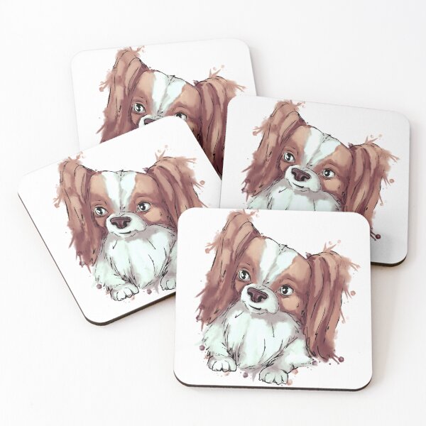 Item preview, Cute papillon - dog designed and sold by Antiope33.