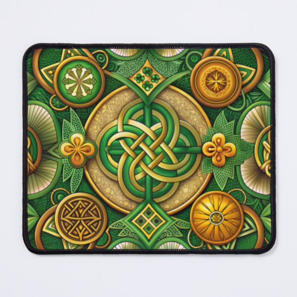 Item preview, St. Patrick's Day Celtic Knotwork Pattern designed and sold by printmala.