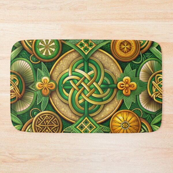 Item preview, St. Patrick's Day Celtic Knotwork Pattern designed and sold by printmala.