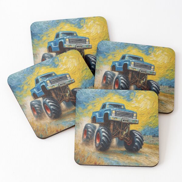 Item preview, "Thrilling Monster Truck Adventure" designed and sold by Artisticanvas.