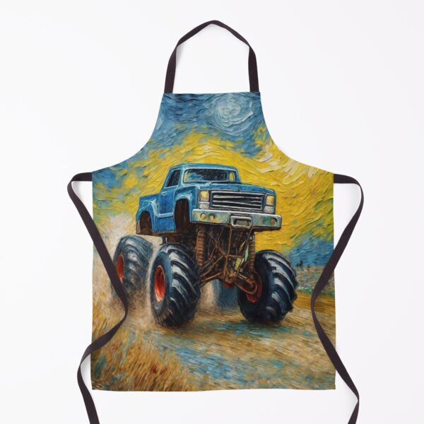 Item preview, "Thrilling Monster Truck Adventure" designed and sold by Artisticanvas.