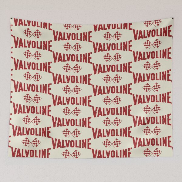 Item preview, Valvoline racer vintage Hot Rod, Rat Rod Gasser, Racecar - red print designed and sold by retropetrol.