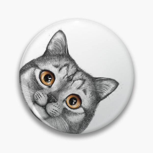 Item preview, Gray cat designed and sold by Valeriya Korenkova Kodamorkovkart.