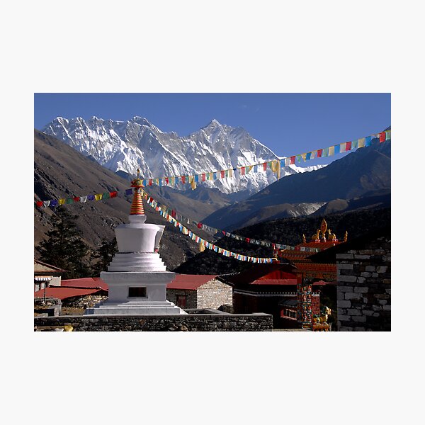 Aperçu de l'œuvre Tengboche Monastery, Nepal créée et vendue par Richard  Stanley.