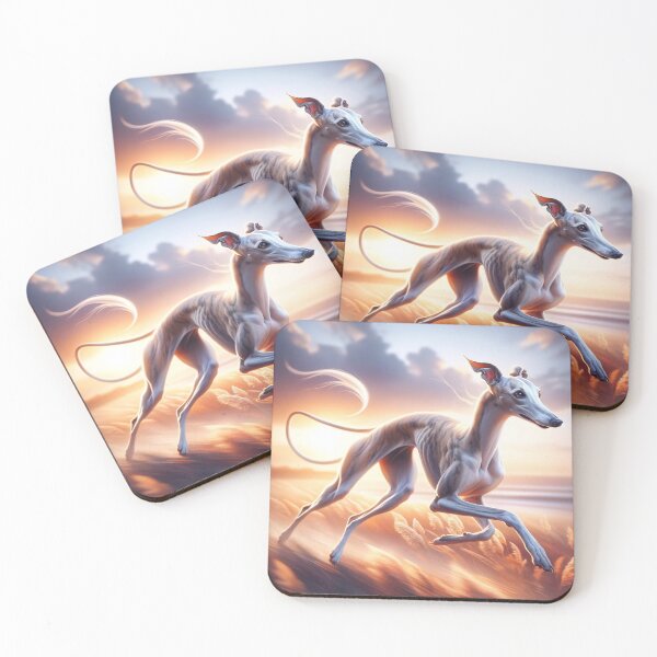 Item preview, Elegance in Speed: The Whippet on the Run designed and sold by ArtemioVisions.