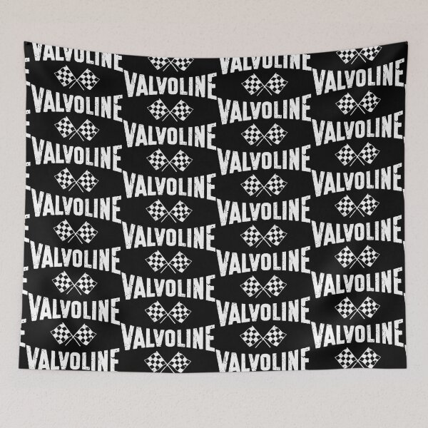 Item preview, Valvoline racer vintage Hot Rod, Rat Rod Gasser, Racecar - white print designed and sold by retropetrol.