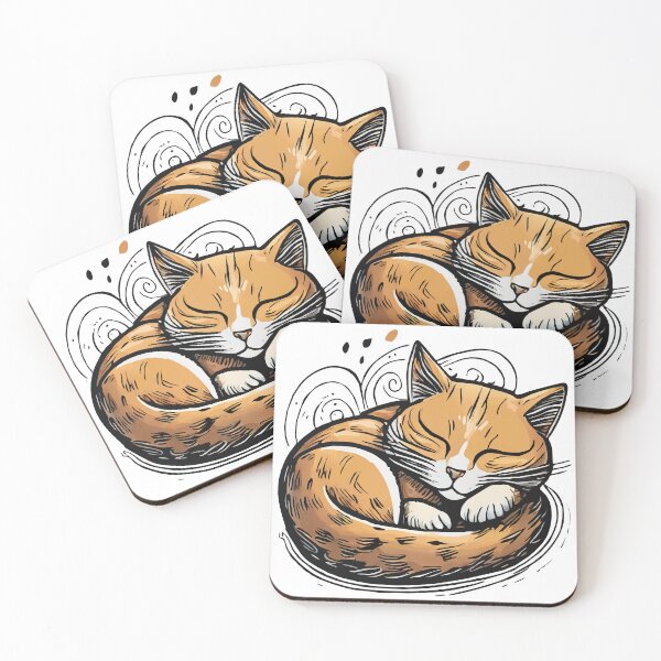 Item preview, Cat Nap designed and sold by Angry Swan Designs.