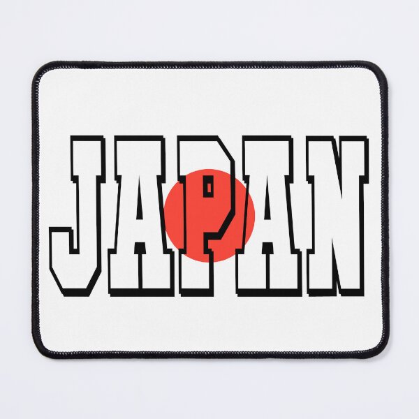 Item preview, Japan Country Flag Typography designed and sold by TravelWish.