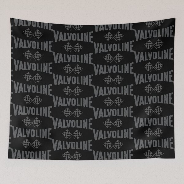 Item preview, Valvoline racer vintage Hot Rod, Rat Rod Gasser, Racecar - faded black print designed and sold by retropetrol.