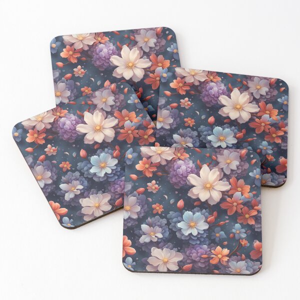 Item preview, Colorful Spring Flower Pattern designed and sold by MoriFantasy.