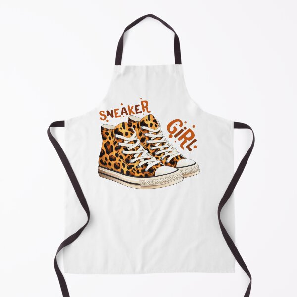 Artikelvorschau, Sneaker Girl - Sneaker mit Geparden-Leopardenmuster entworfen und verkauft von EmeraldeaArt.