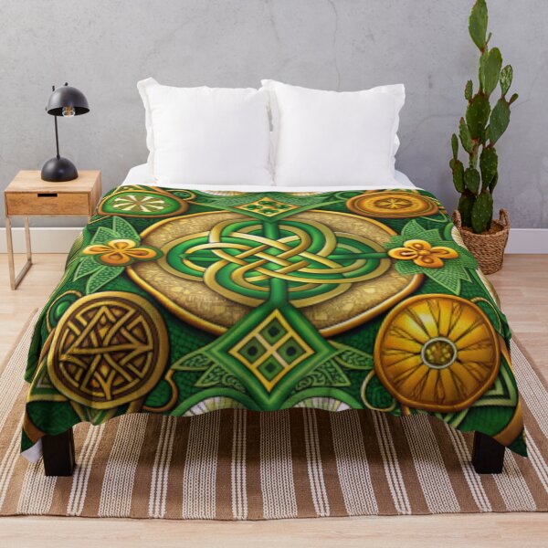 Item preview, St. Patrick's Day Celtic Knotwork Pattern designed and sold by printmala.