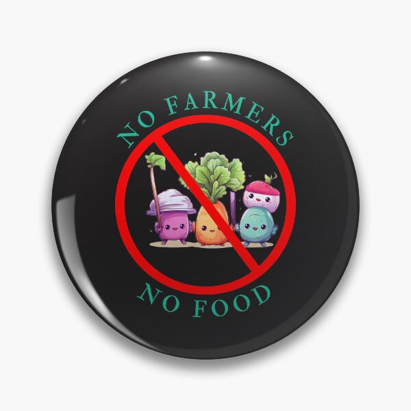 Item preview, No Farmers No Vegetable No Food No Future designed and sold by MilkyBerryShop.