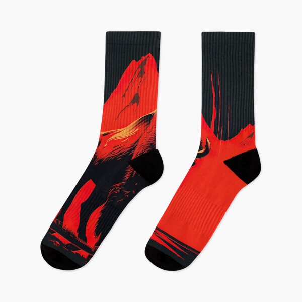 Item preview, Bison | Red minimalism designed and sold by ComicsFactory.