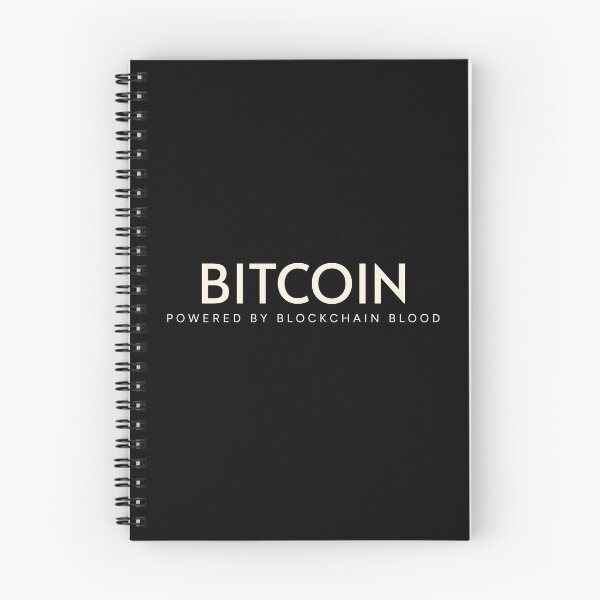 Item preview, Bitcoin powered by blockchain blood designed and sold by LifeofWindy.