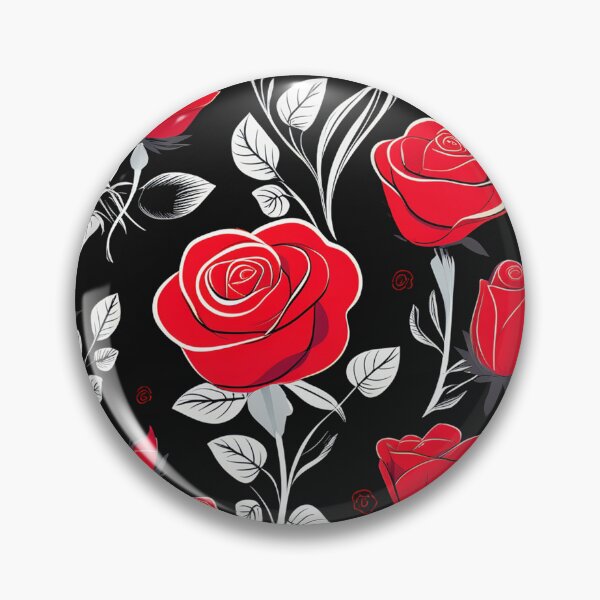 Item preview, Red Roses Pattern T-Shirt designed and sold by Uday24.