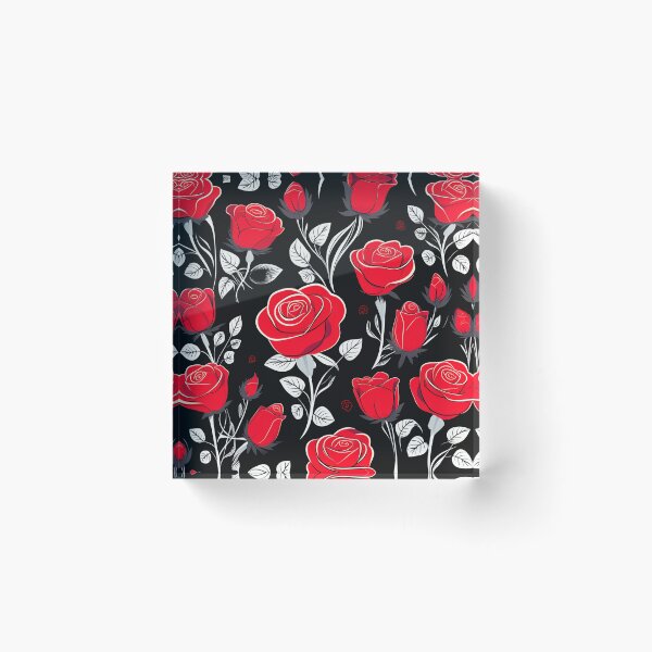 Item preview, Red Roses Pattern T-Shirt designed and sold by Uday24.