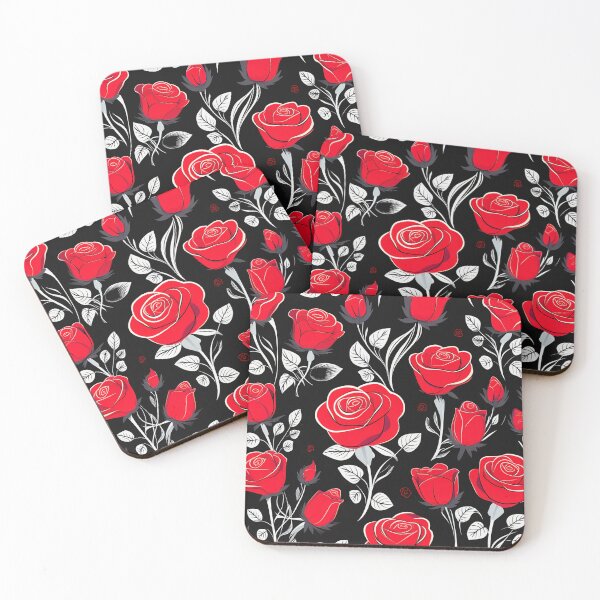 Item preview, Red Roses Pattern T-Shirt designed and sold by Uday24.