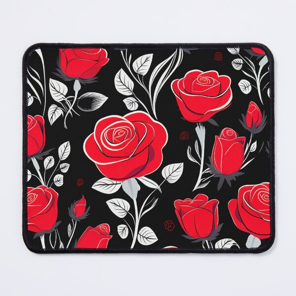 Item preview, Red Roses Pattern T-Shirt designed and sold by Uday24.