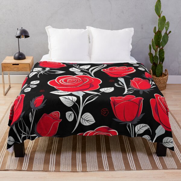 Item preview, Red Roses Pattern T-Shirt designed and sold by Uday24.