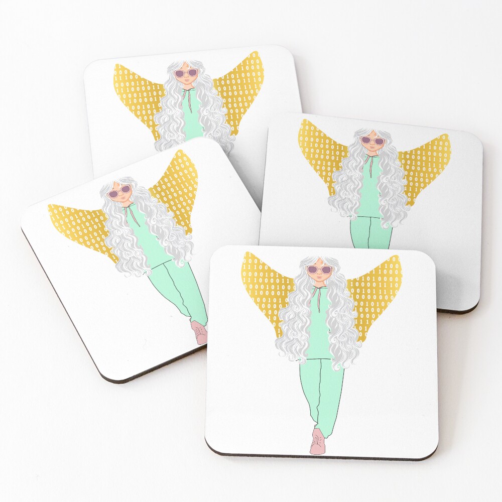 Item preview, Coasters (Set of 4) designed and sold by codingqueens.
